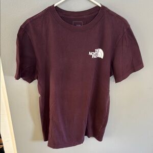 The North Face Burgundy Tee